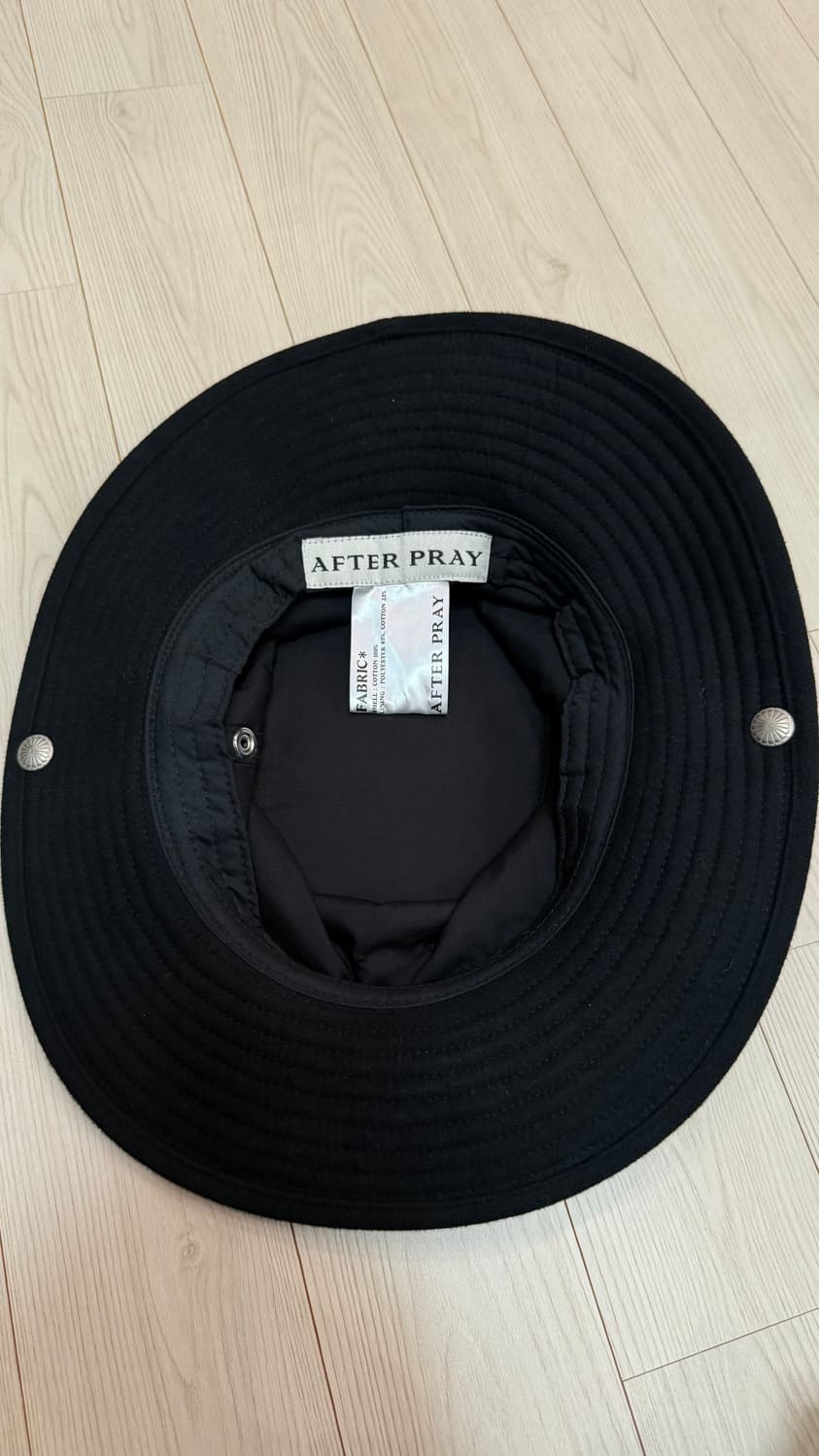 애프터프레이 웨스턴 페도라 black 상품이미지8