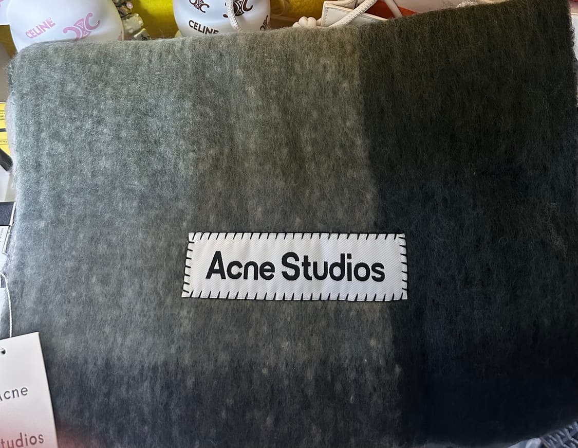 아크네 스튜디오 모헤어울머플러 그레이 남여공용 상품이미지2