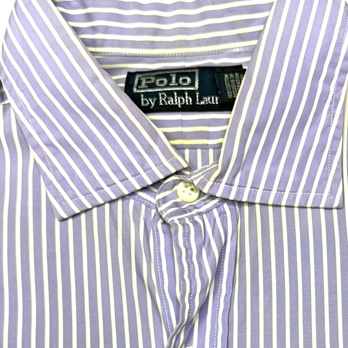 [M] 폴로 랄프로렌 연보라 스트라이프 셔츠 상품이미지5