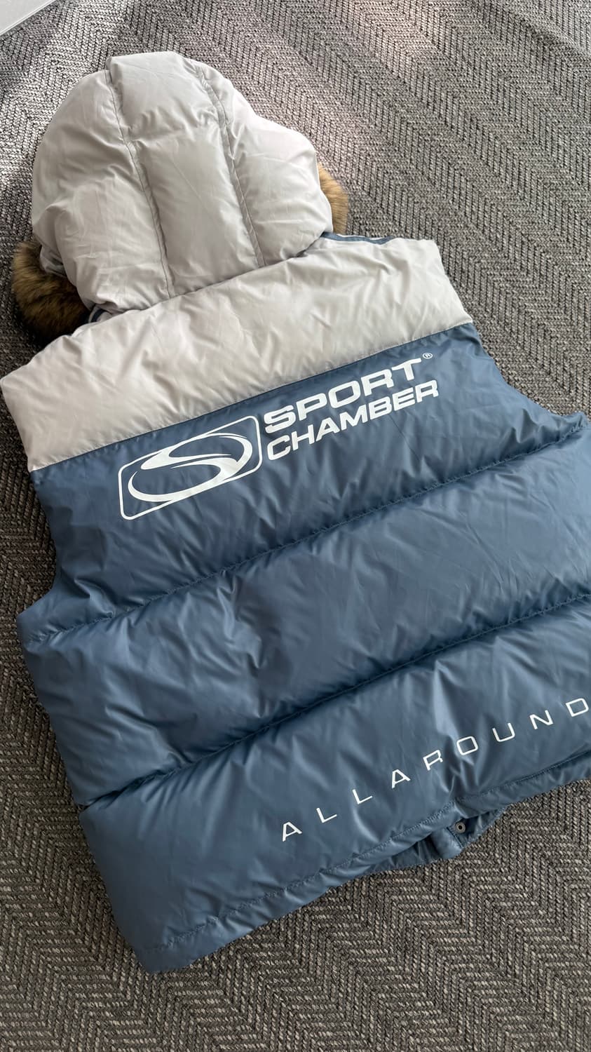 플리마켓🔥 스포츠챔버 SC 트랙 덕다운 조끼패딩 (SIZE 3) 상품이미지2