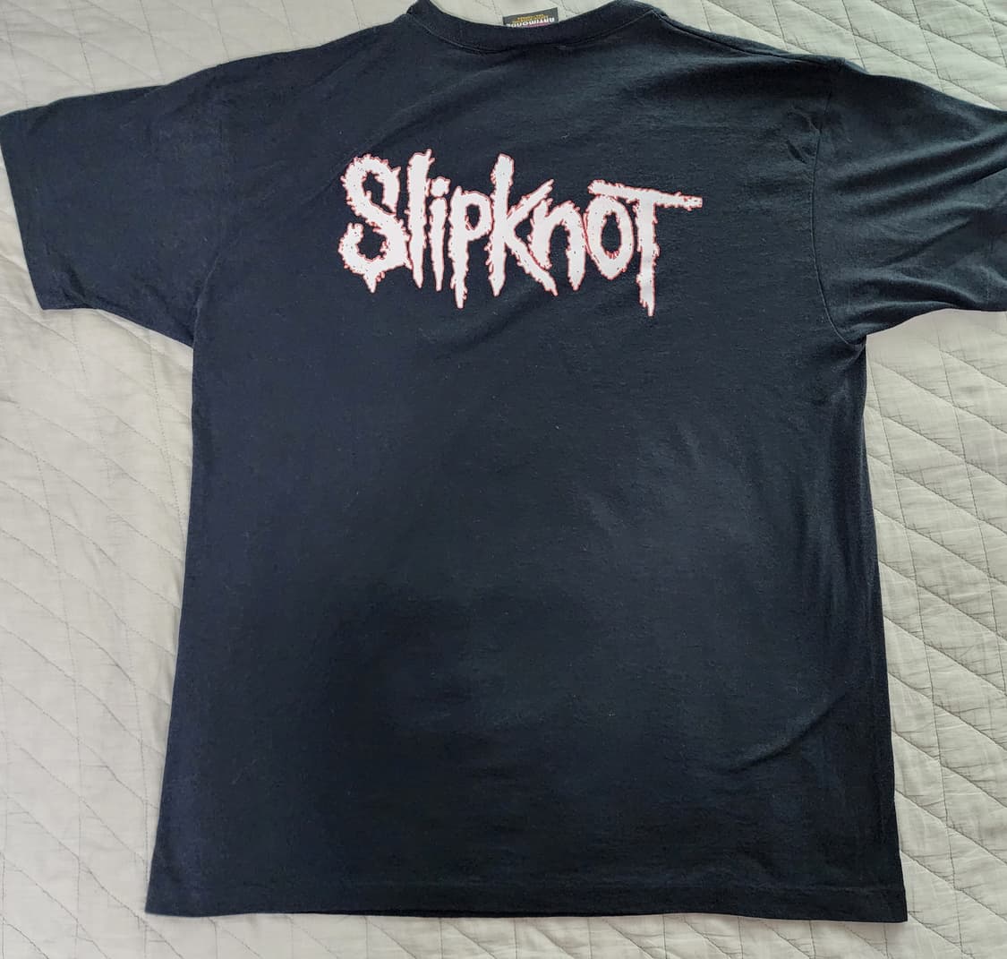 [L] 00s 슬립낫 slipknot 빈티지 밴드티 상품이미지8