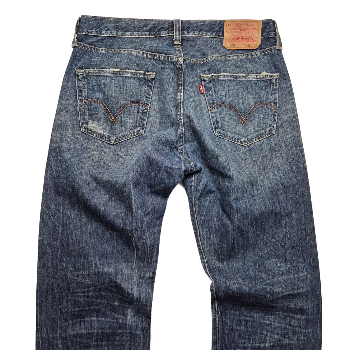 [33x32] 리바이스 501 워시드 데님팬츠 상품이미지6