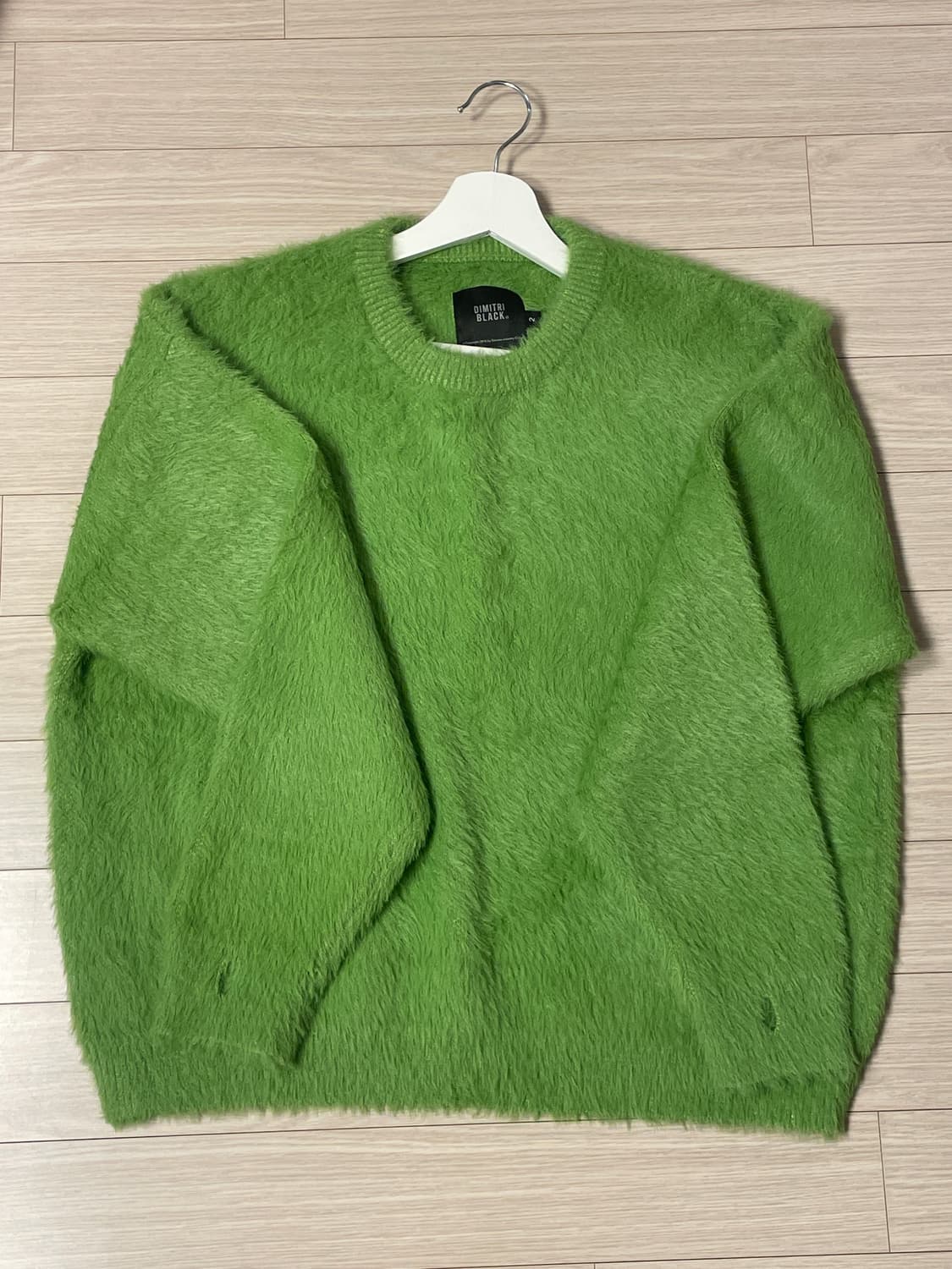 디미트리블랙 에센셜 라운드 니트 (라이트 그린) 상품이미지2