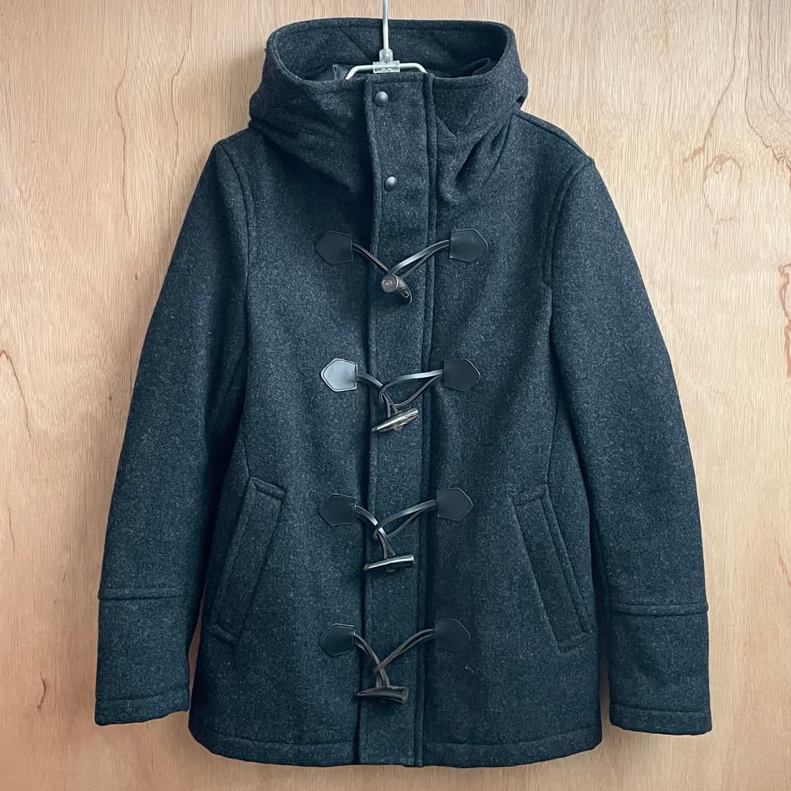 립반윙클 하이넥 더플 코트 상품이미지2