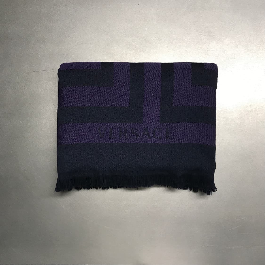 베르사체 메두사 머플러 퍼플 상품이미지2