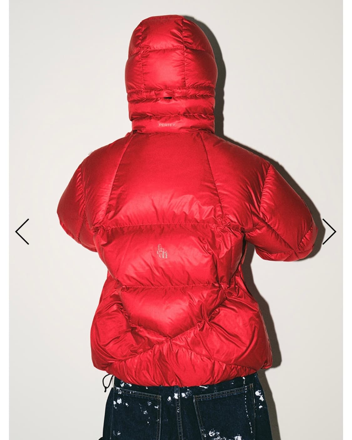 페치선데이 퍼텍스 구스다운 스톰 파카 (M) 상품이미지4