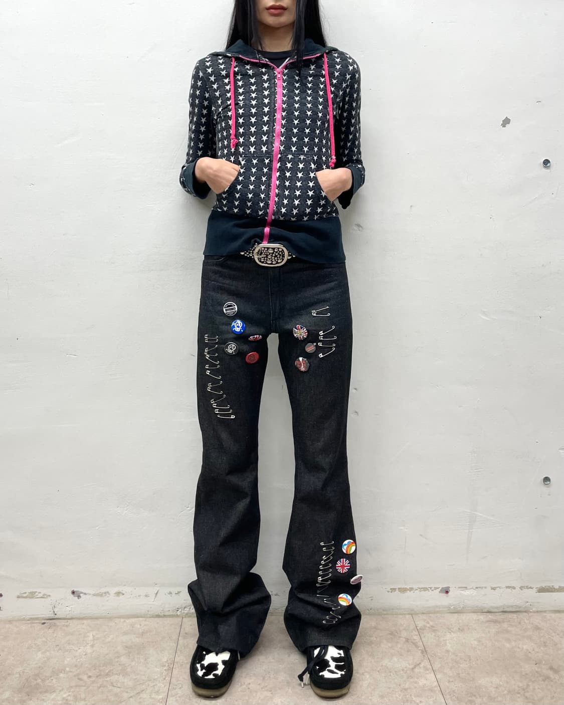  LizLisa Star Pink Point Hoodie Zip-Up  상품이미지4