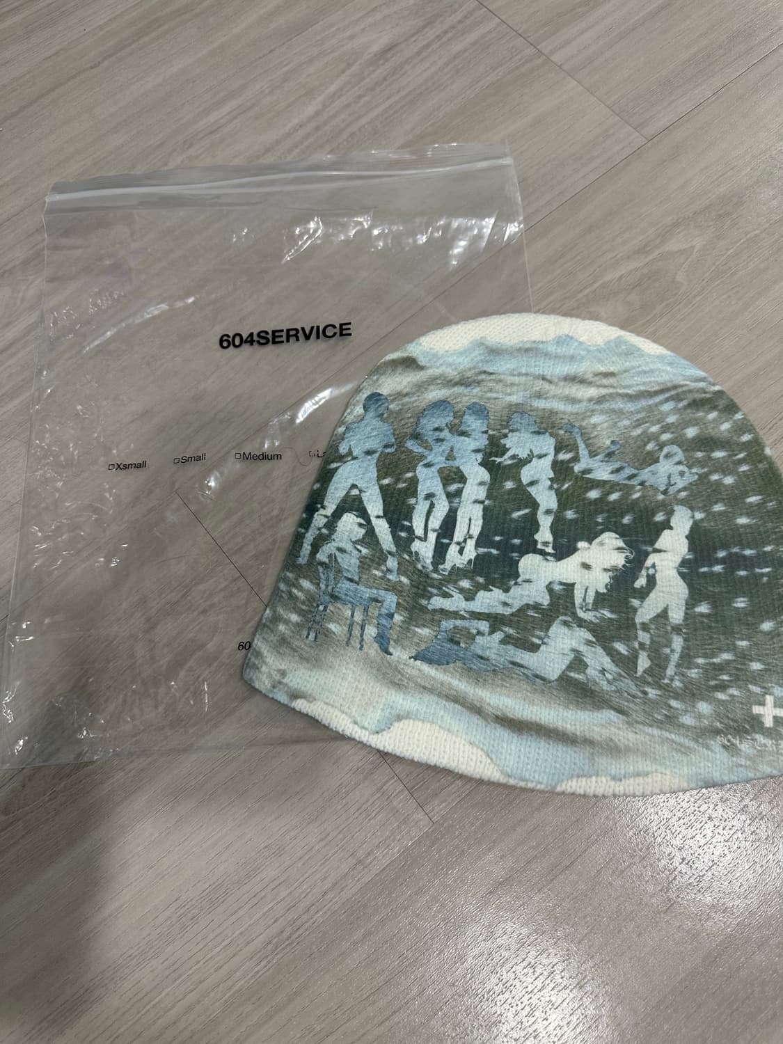 604service 비니 새상품 상품이미지1