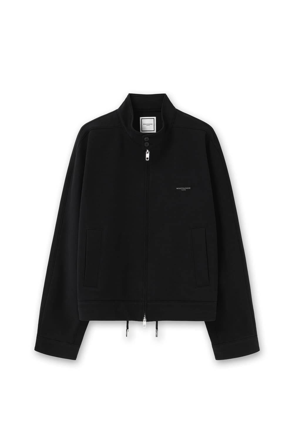 [구매] 우영미 / 26ss 블랙 하이넥 집업 티셔츠 46 상품이미지1