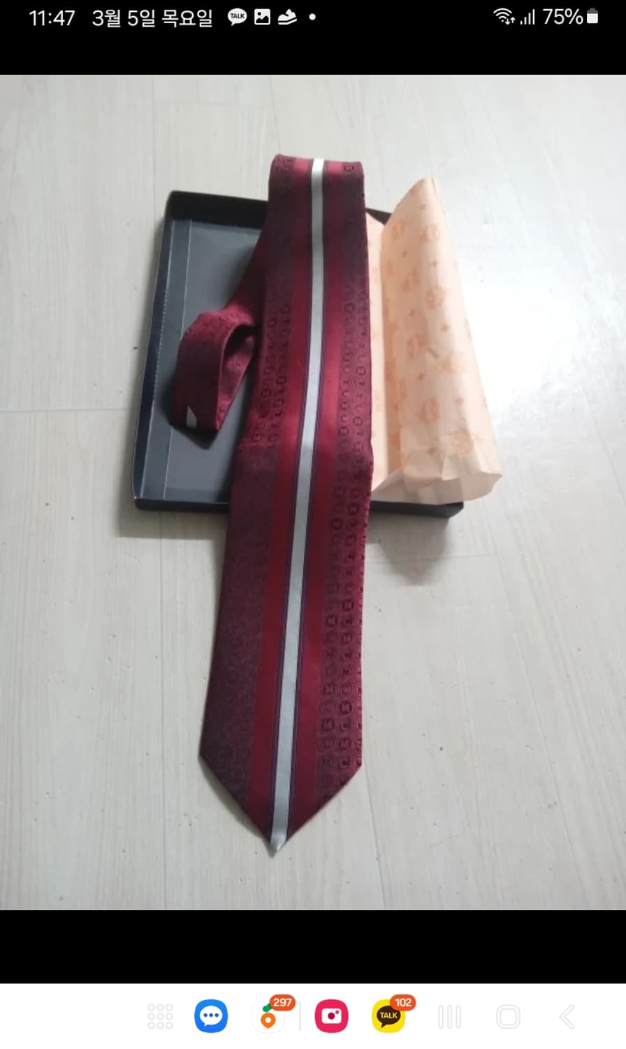 Mcm파티스 넥타이 상품이미지3