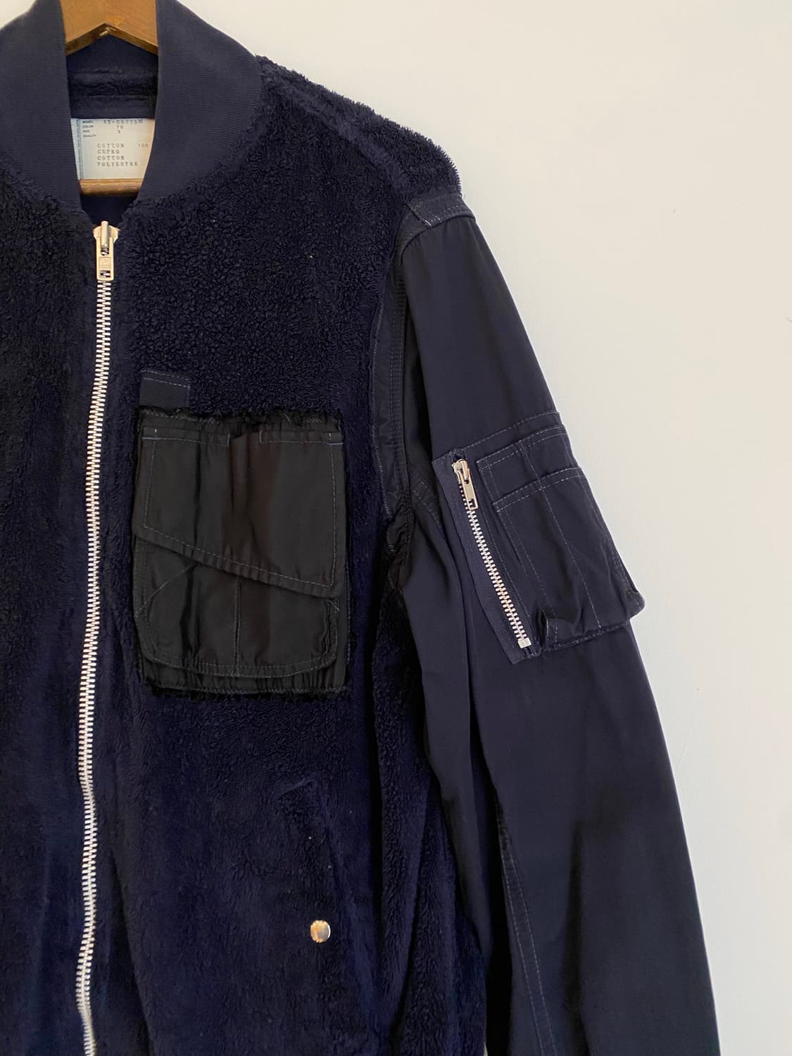 사카이 후리스 봄버자켓 상품이미지3