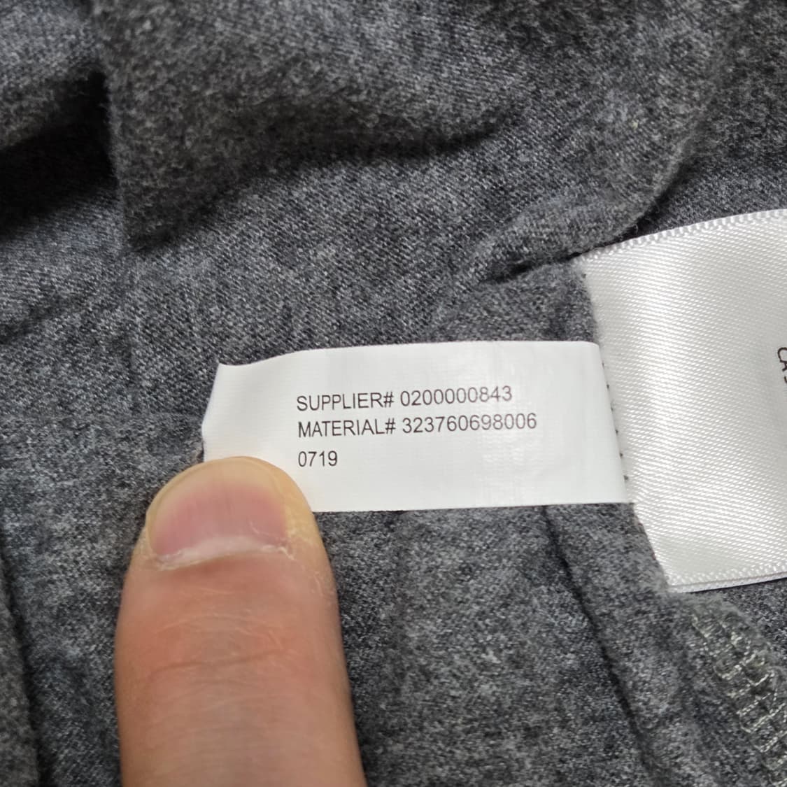 Polo Ralph Lauren 폴로 랄프로렌 로고 그레이 롱 슬리브  상품이미지6