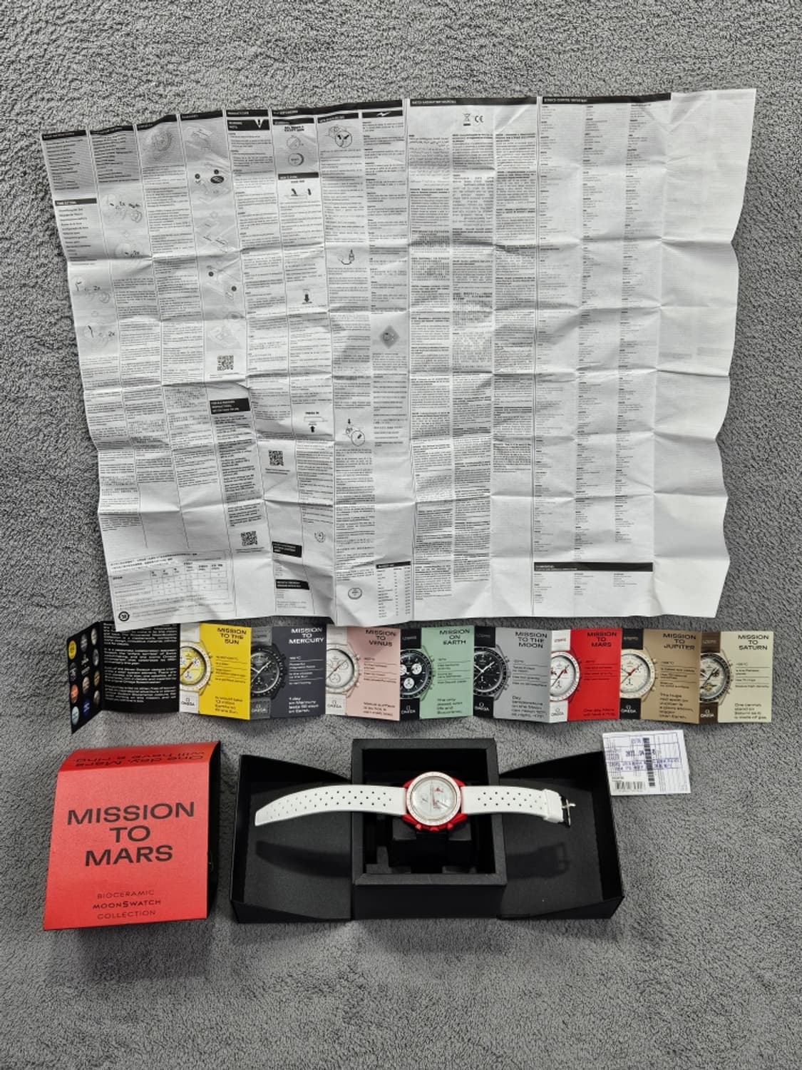 스와치 X 오메가 미션 투 마스 문스와치 ( 42mm ) 상품이미지8