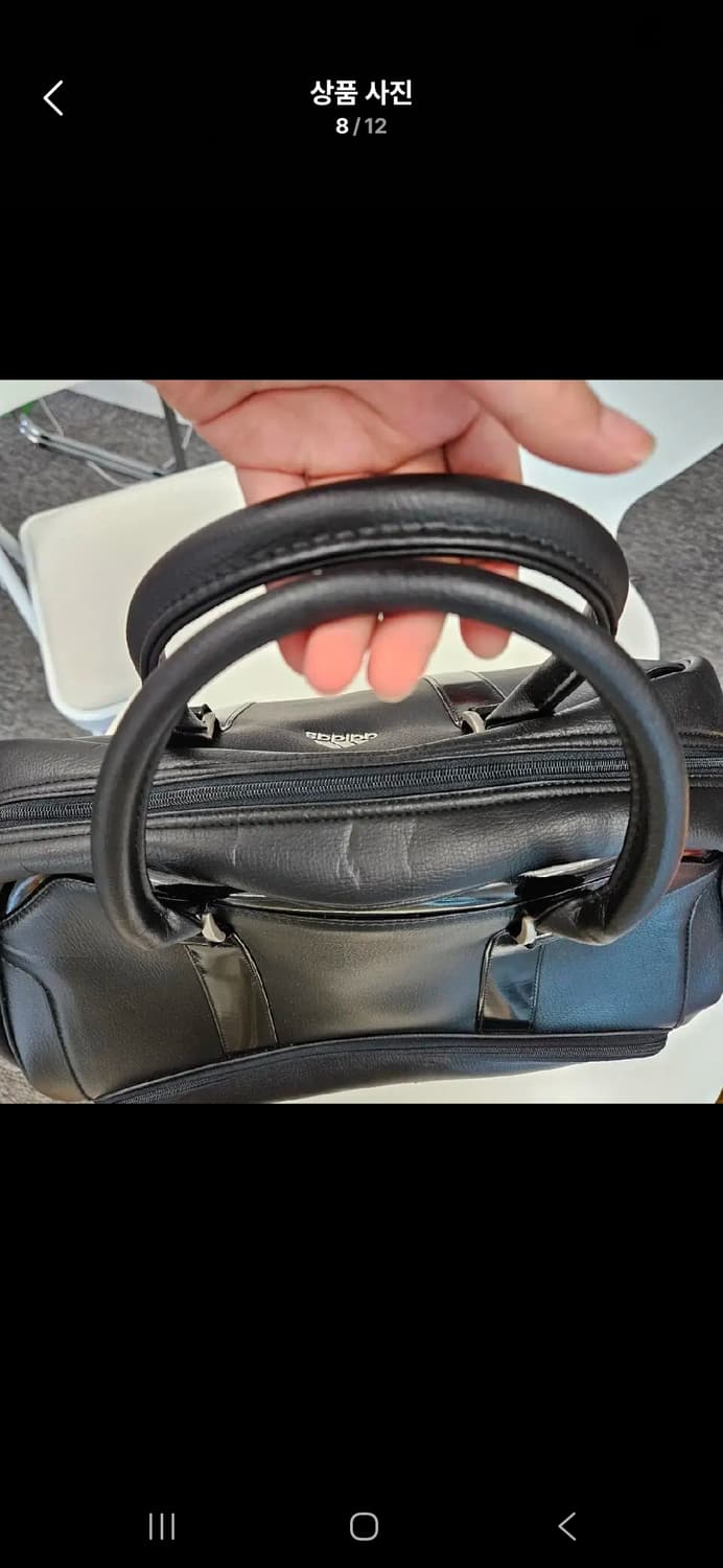 아디다스 가죽 보스턴백 상품이미지8