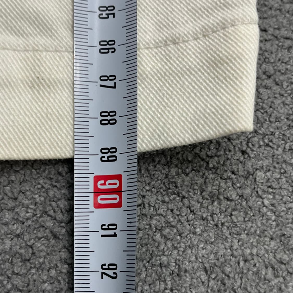 36 돌체앤가바나 여성 화이트 데님 팬츠 상품이미지10