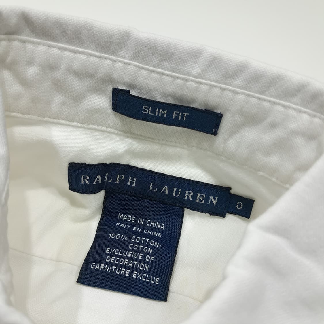 CK096 M 폴로 멀티포니 슬림핏 화이트 셔츠 남방 상품이미지3