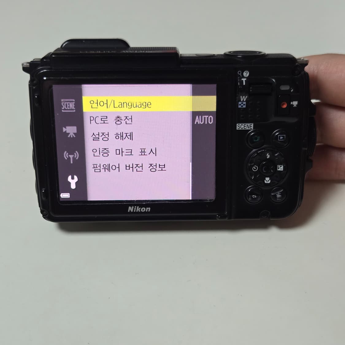 니콘 쿨픽스 AW130S 방수 카메라 카모 상품이미지4