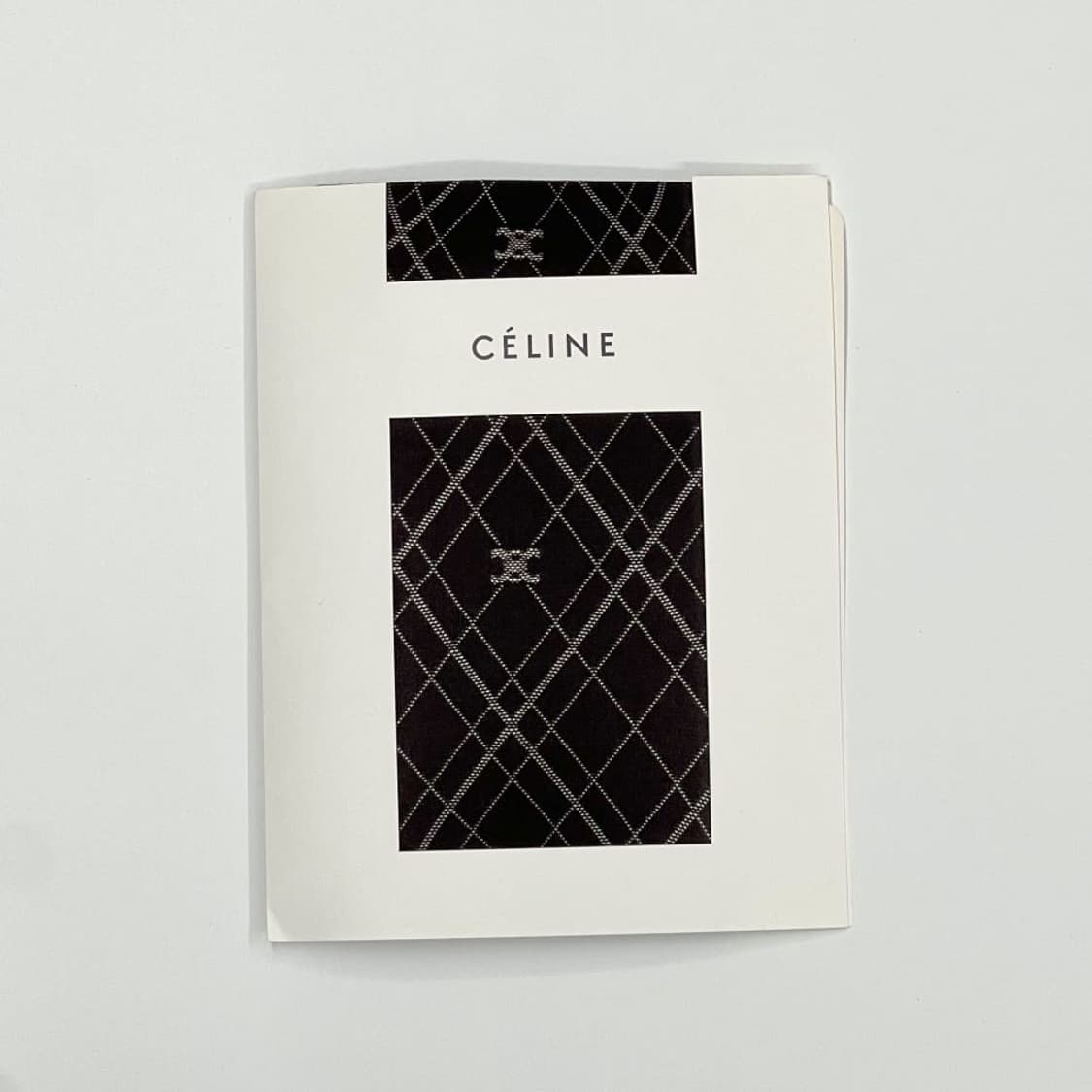 [새상품] celine / 셀린느 로고 스타킹  상품이미지1