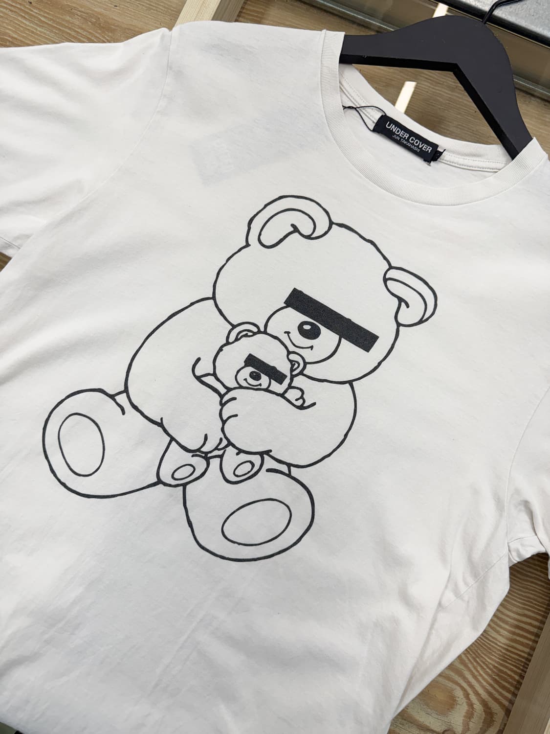 언더커버 베어 프린티드 티셔츠 상품이미지4