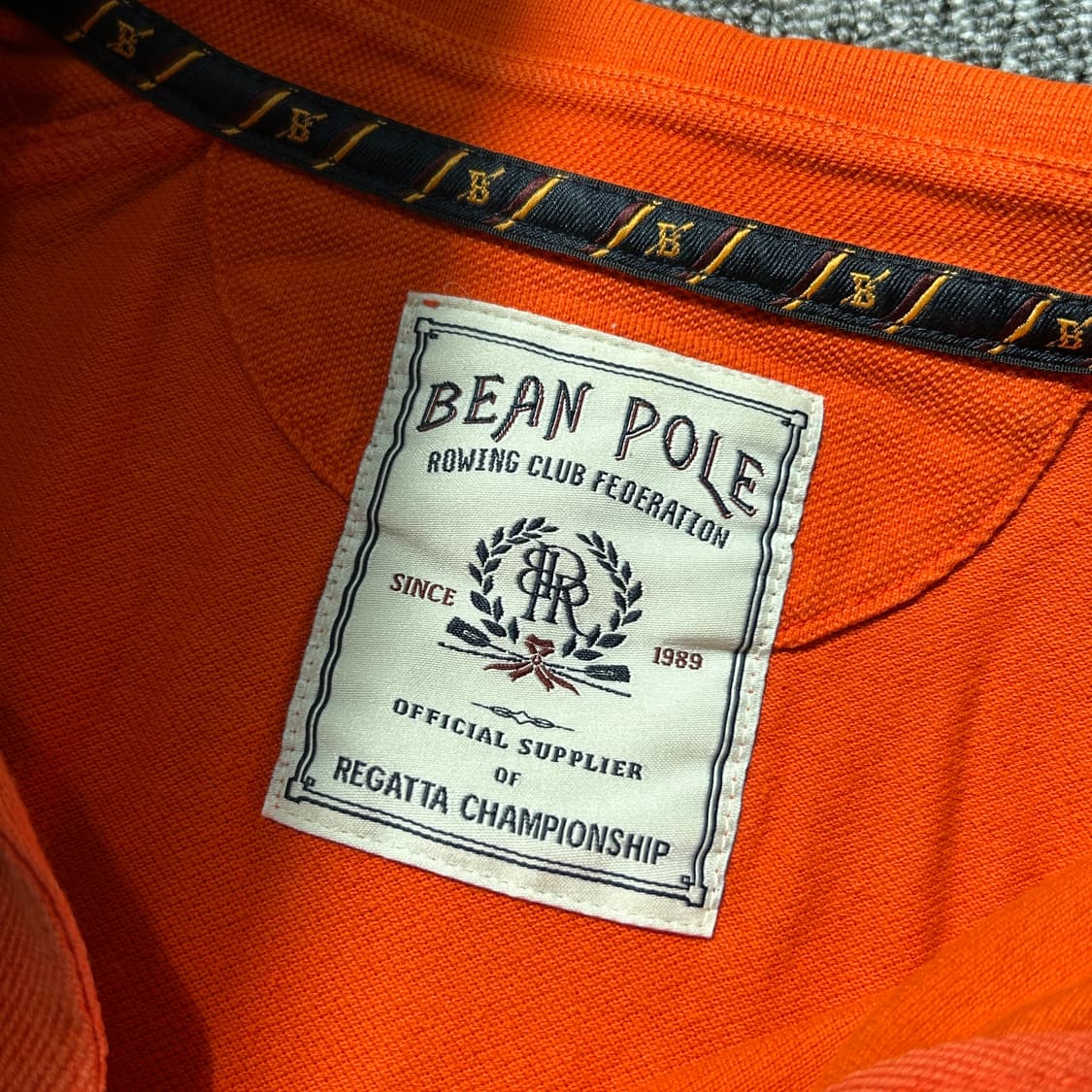 빈폴 오렌지 레가타 반팔 PK 상품이미지8