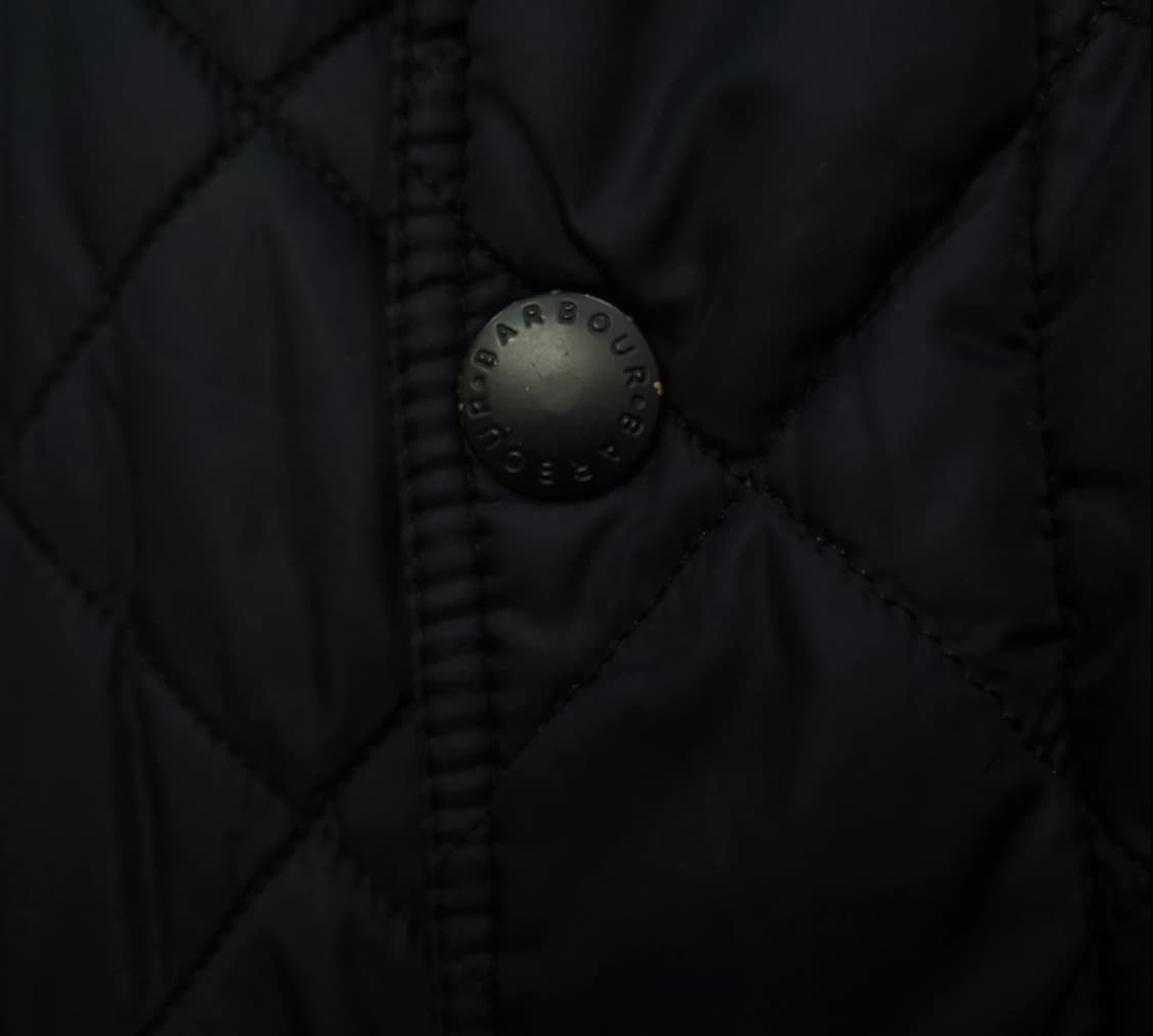 바버 첼시 퀼팅 자켓 블랙 100 상품이미지4