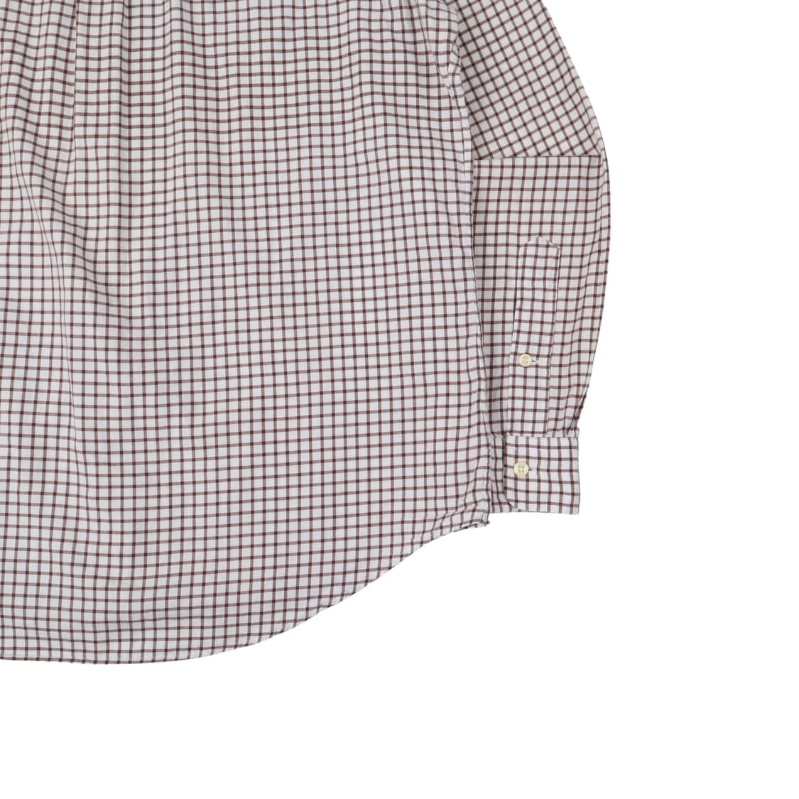 폴로 랄프로렌 브라운 체크 코튼 셔츠 상품이미지7