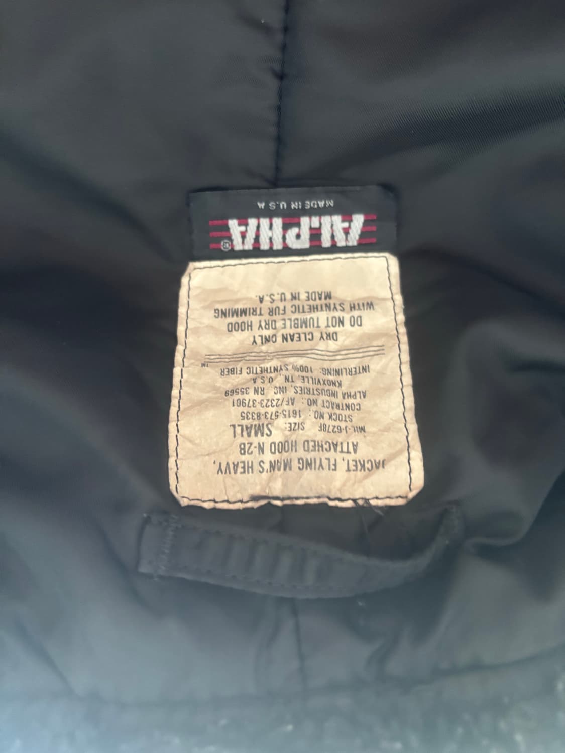 80s 알파인더스트리 n2b 상품이미지2