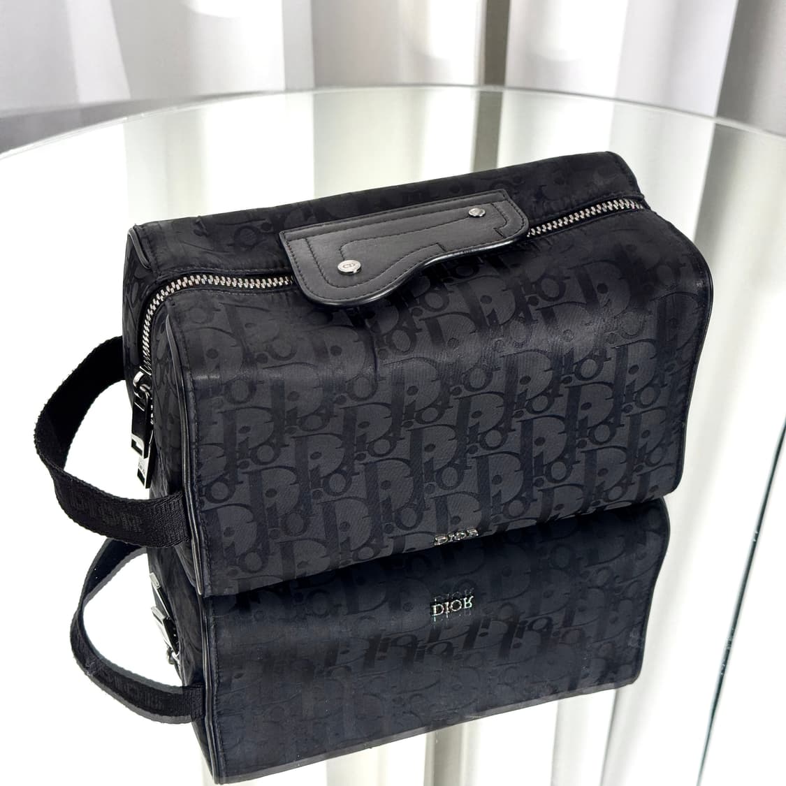 신형 디올 오블리크 링고 토일레트리백 블랙 파우치 클러치 상품이미지1