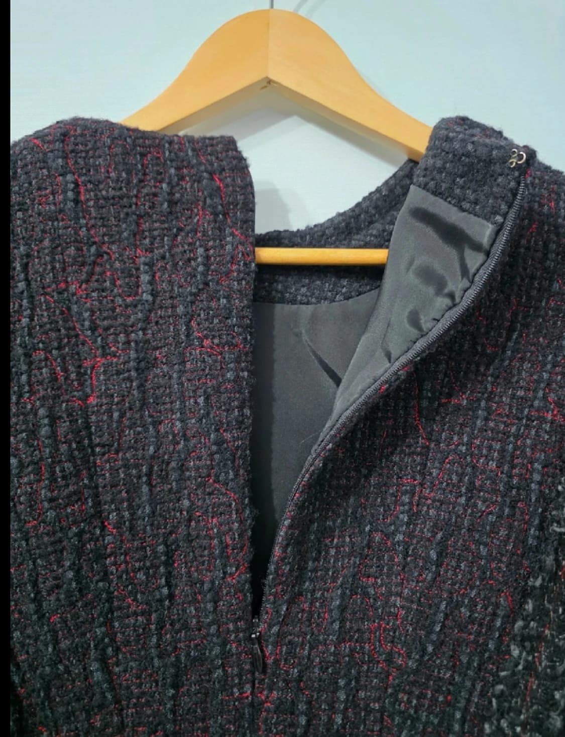 MINE 마인 한섬 트위드 원피스 44 상품이미지4