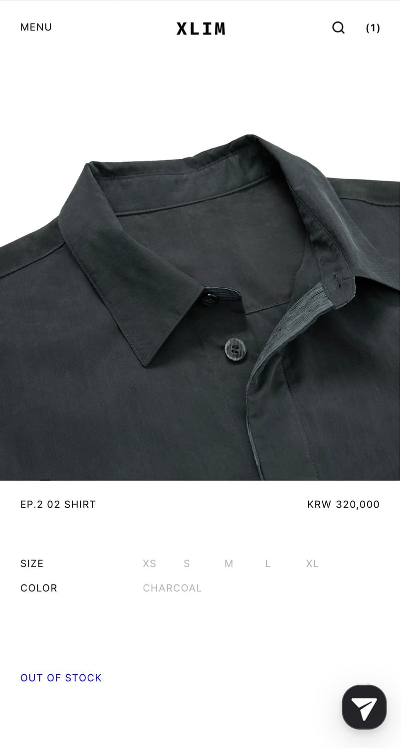 xlim ep.2 02 shirts 판매합니다. 상품이미지3