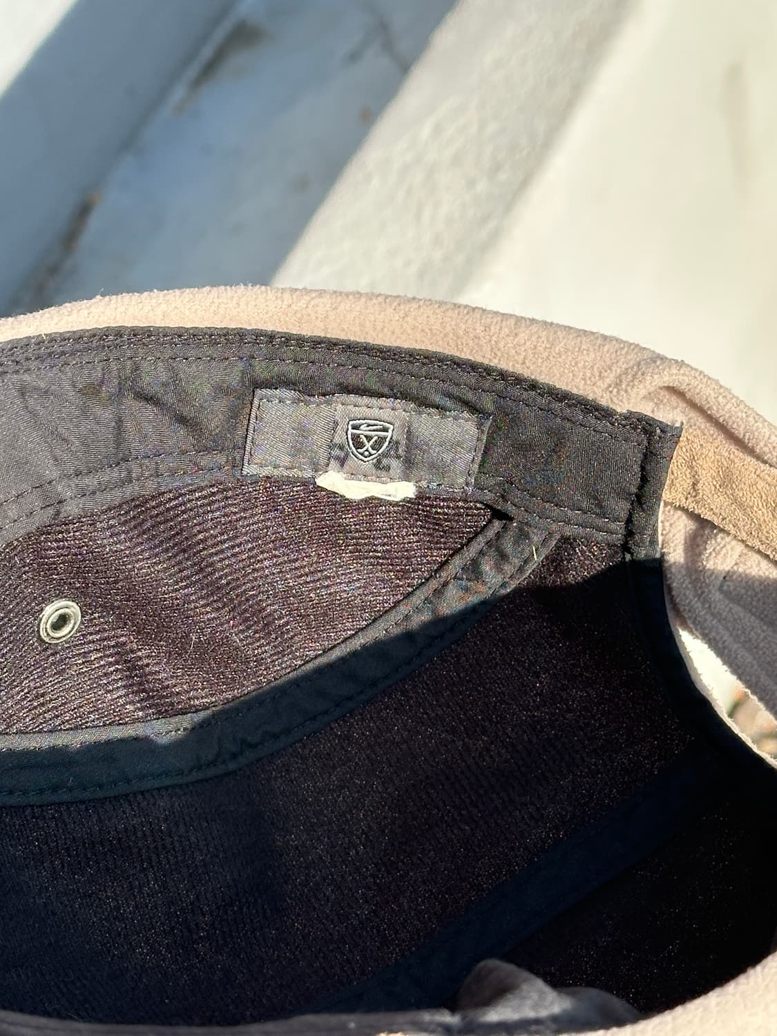 [M-L] 00s 나이키 베이지 플리스 트래퍼 볼캡 모자 빈티지 상품이미지6