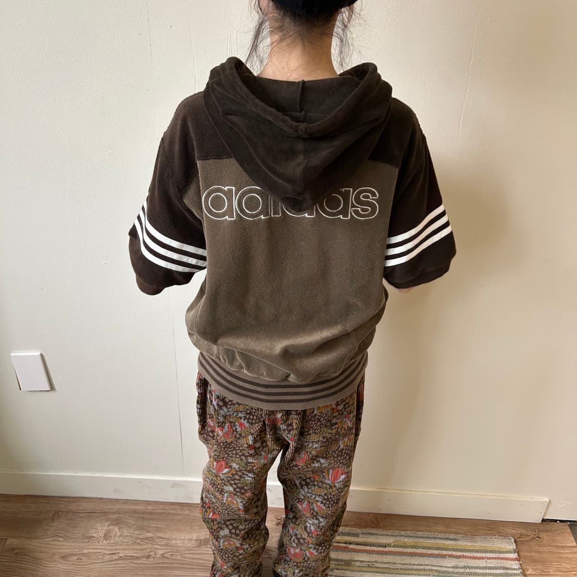 아디다스 타월 후드자켓 상품이미지1