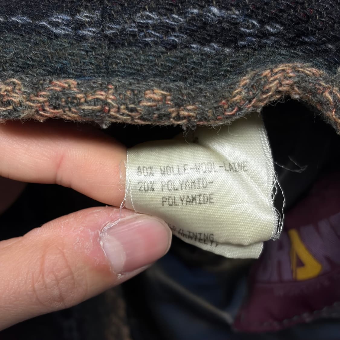 빈티지 페어아일 울 자켓 상품이미지4