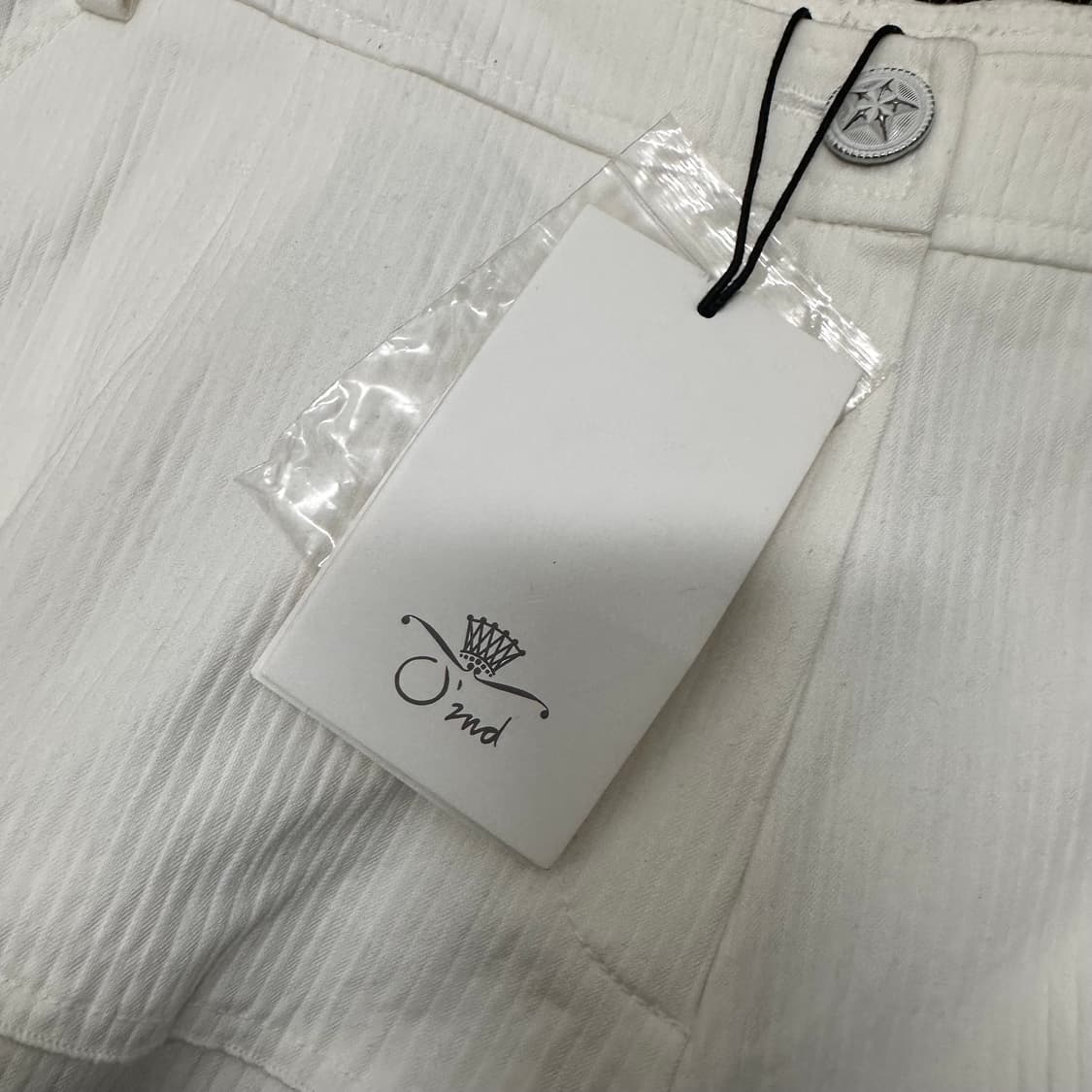[새상품] O2nd 오즈세컨 마 꽃무늬 여성 반바지 화이트 66 상품이미지4