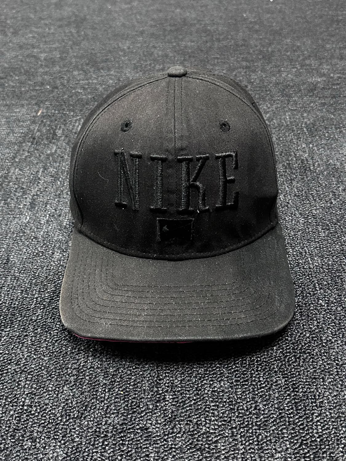 Nike 빈티지  한정판 Flatbill Wordmark 커브형 스냅백 상품이미지3