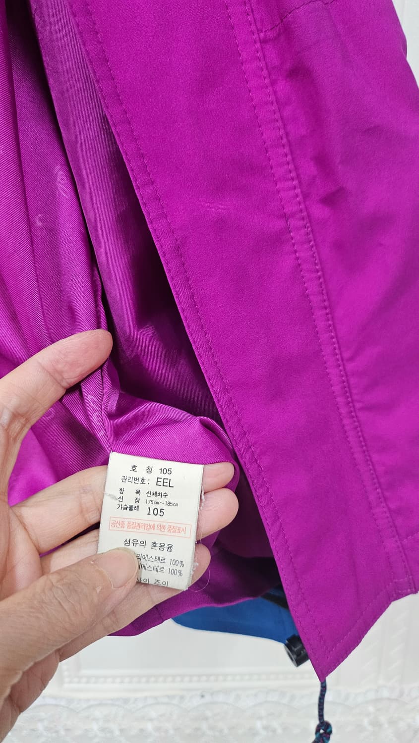 코오롱스포츠 고어텍스 바람막이 점퍼  상품이미지5