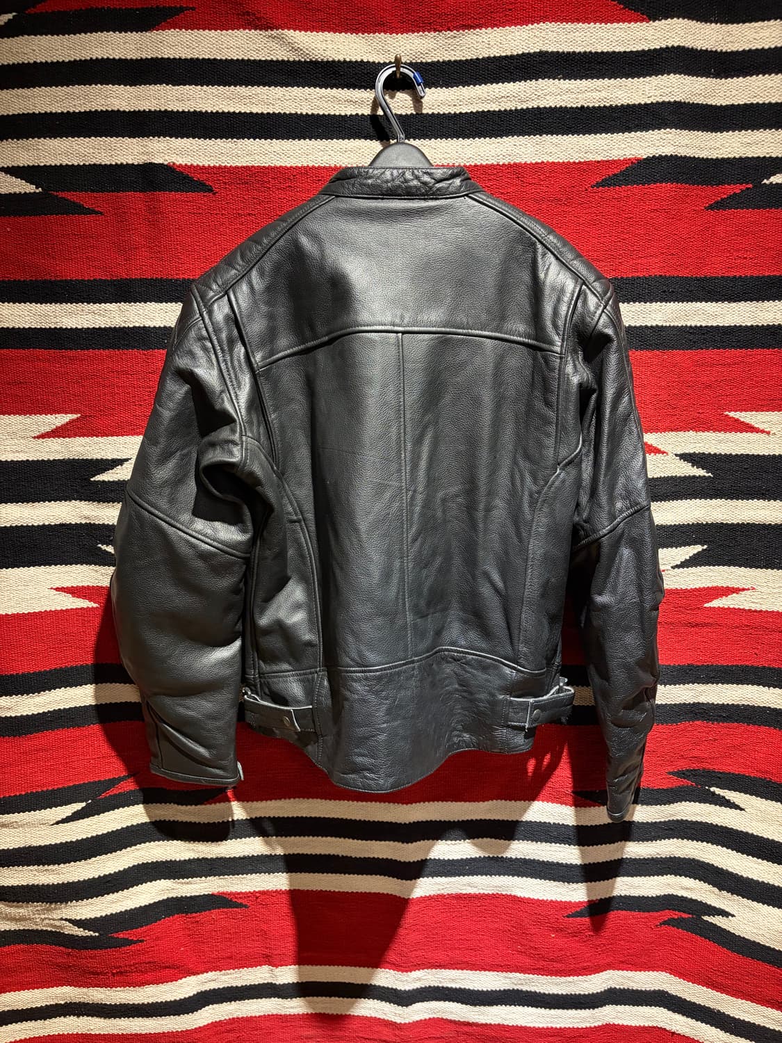 Cow leather biker jacket 상품이미지2
