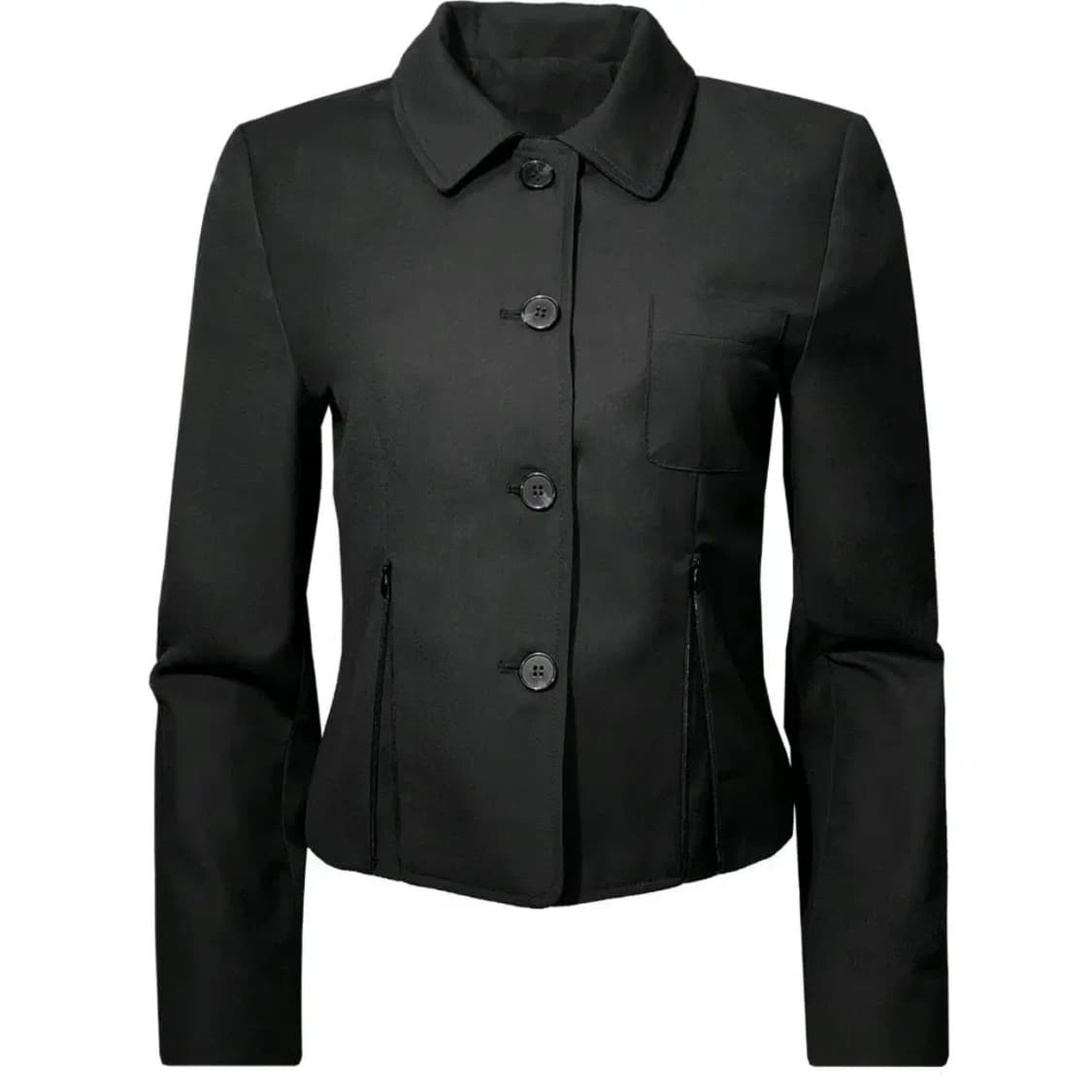 우화 MAISON BOUTON JK BLACK 블랙 자켓 상품이미지2