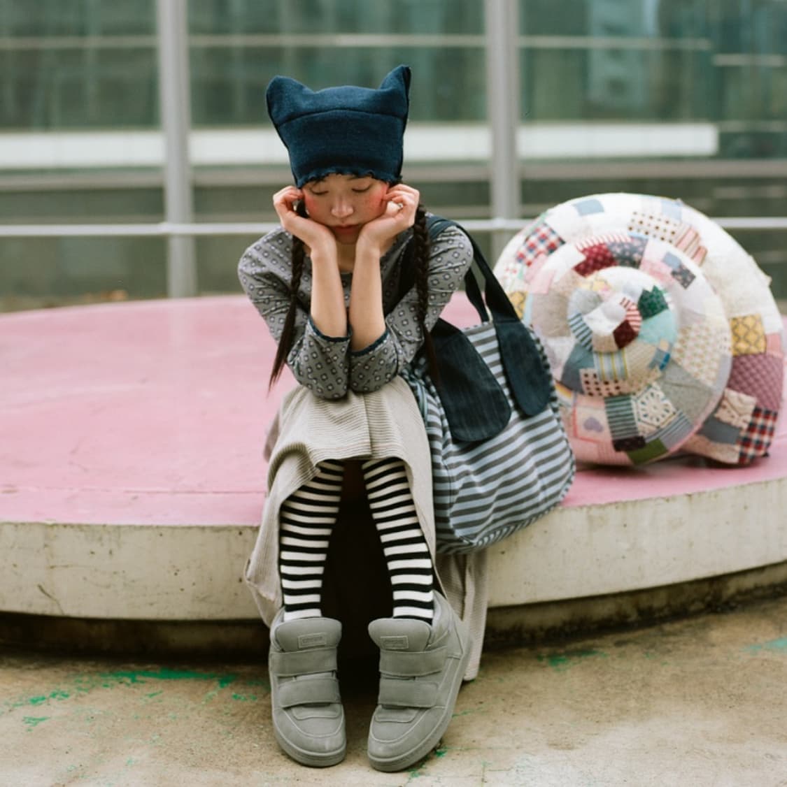 [250] 코이세이오 코이 범블 스니커즈 그레이 신발 슈즈 상품이미지2