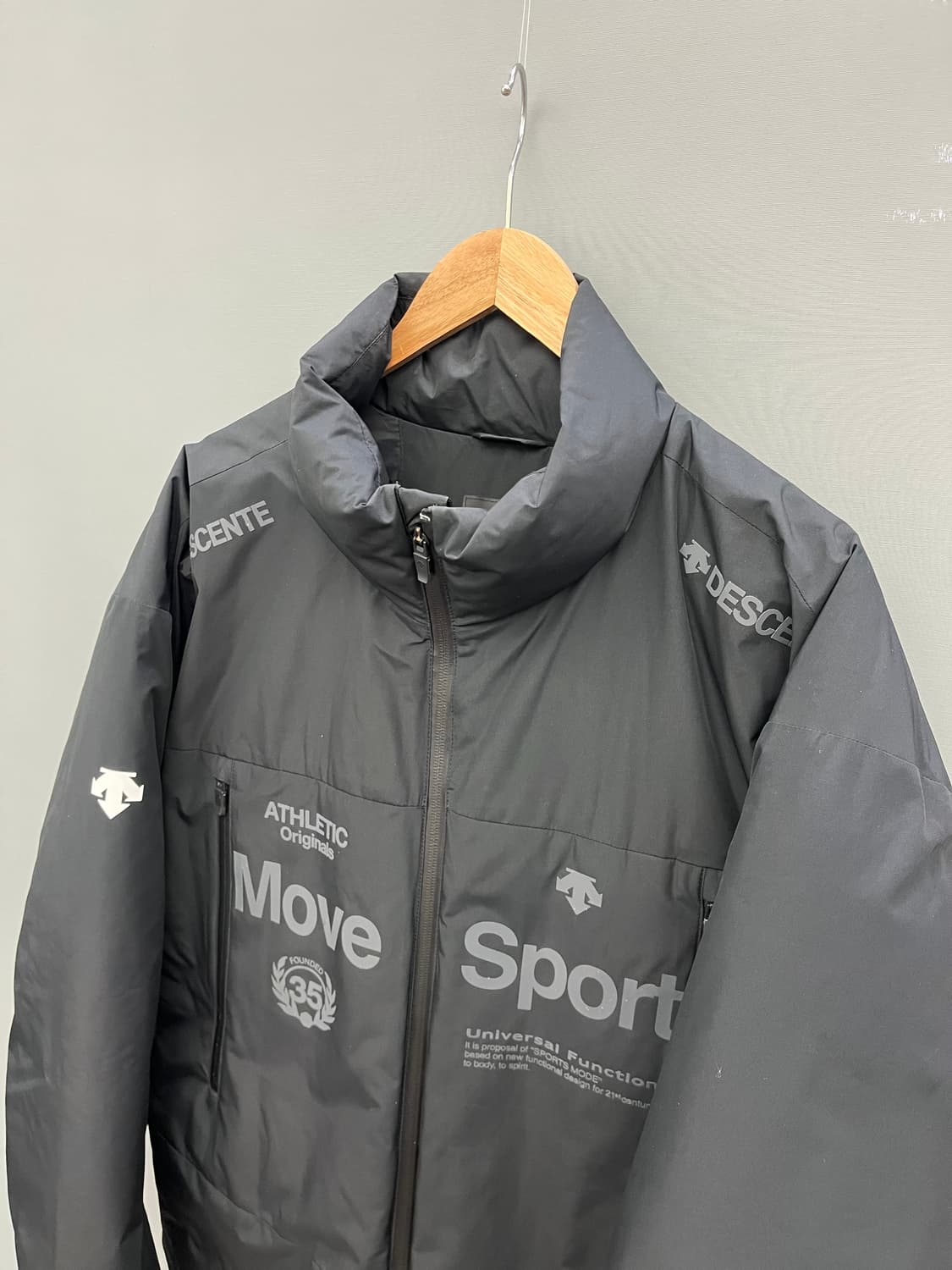 데상트 무브스포츠 스텐드넥 경량 다운자켓_21년 상품이미지4