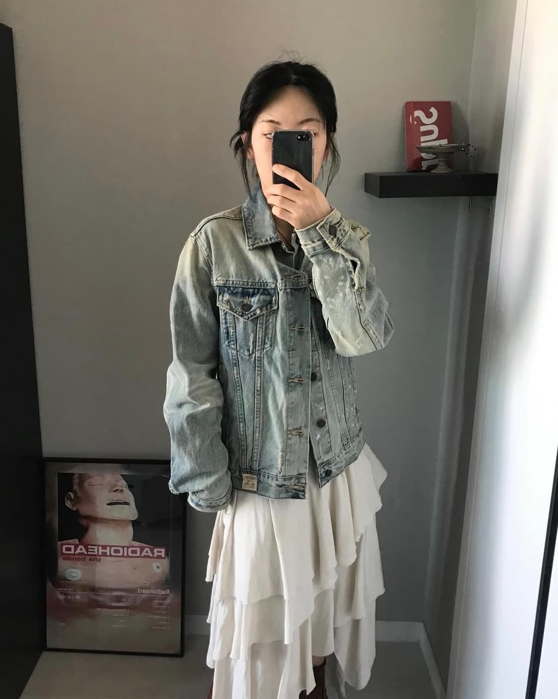 아베크롬비 데미지 청자켓  상품이미지3