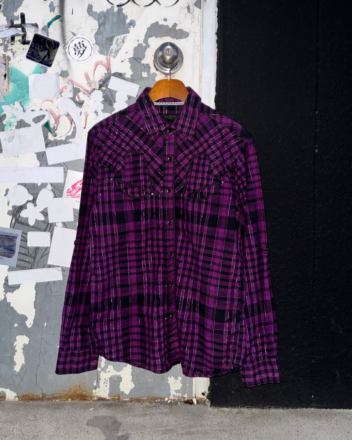 본더치 고스 체크셔츠  상품이미지6