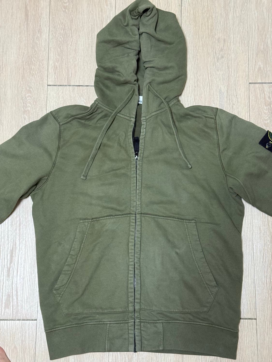 22년 FW 스톤아일랜드 후드집업 올리브그린 L사이즈 상품이미지1