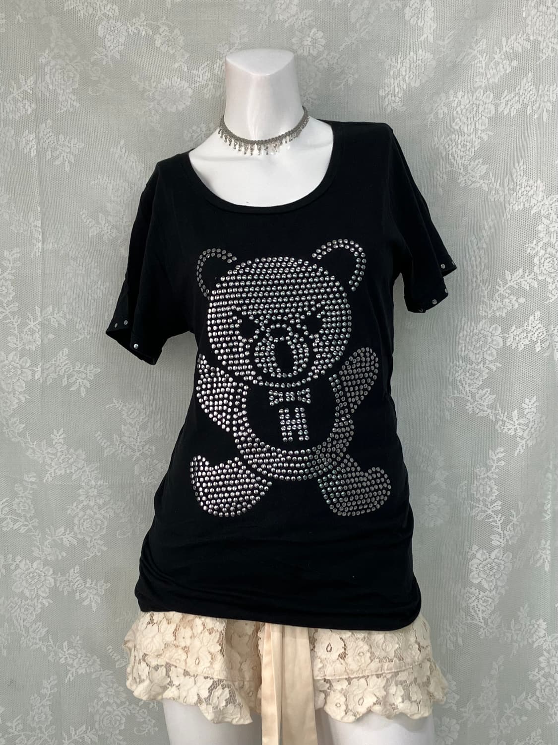 히스테릭글래머 스터드 히스베어 반팔 갸루 y2k287 상품이미지2