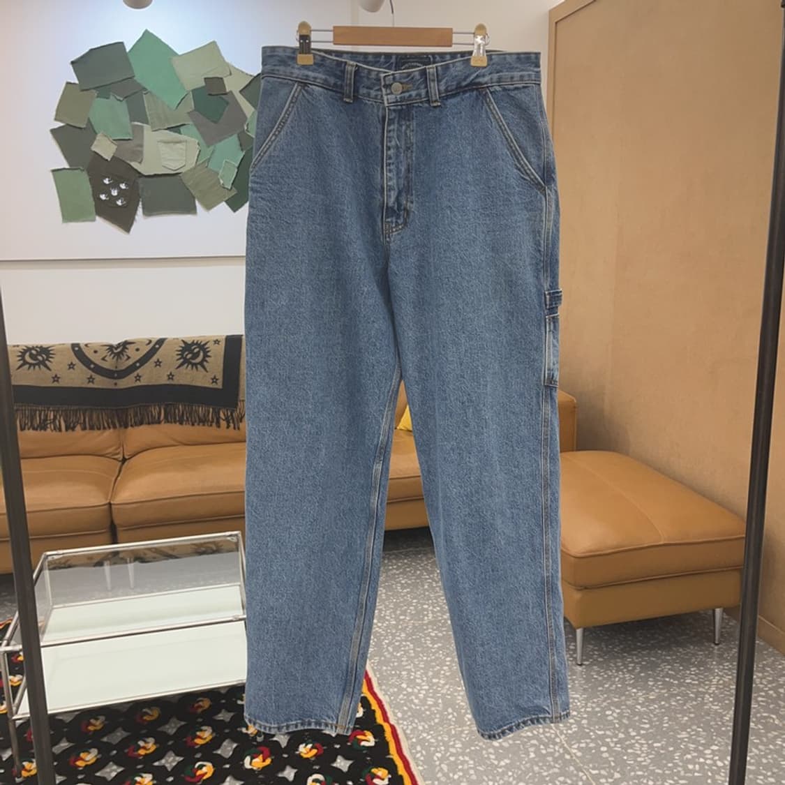 아웃스탠딩 아메카지 카펜터 와이드 데님팬츠  S C06510 상품이미지3