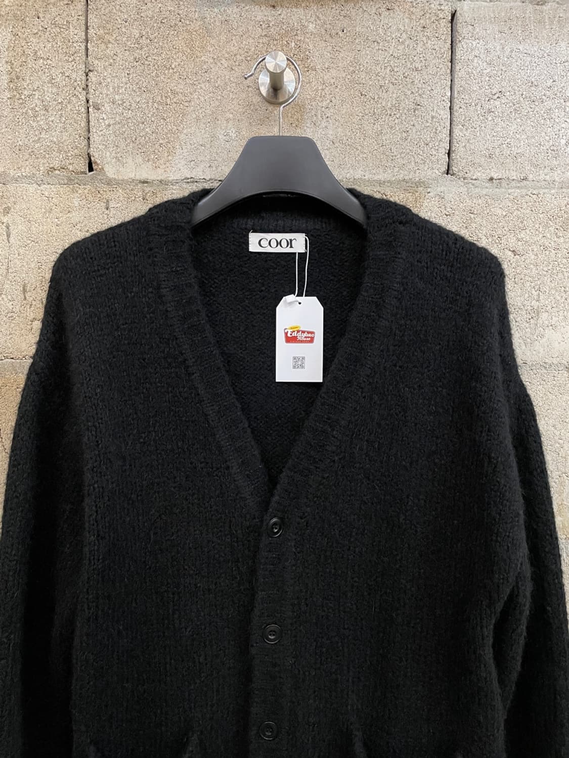 쿠어 알파카 가디건 상품이미지2