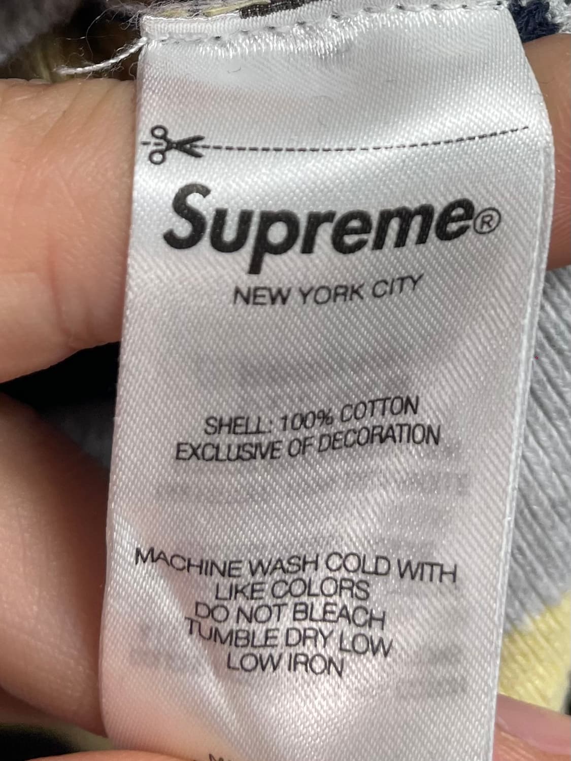  24fw 슈프림 집 롱슬리브 폴로 카라 니트 (on.326)   상품이미지7