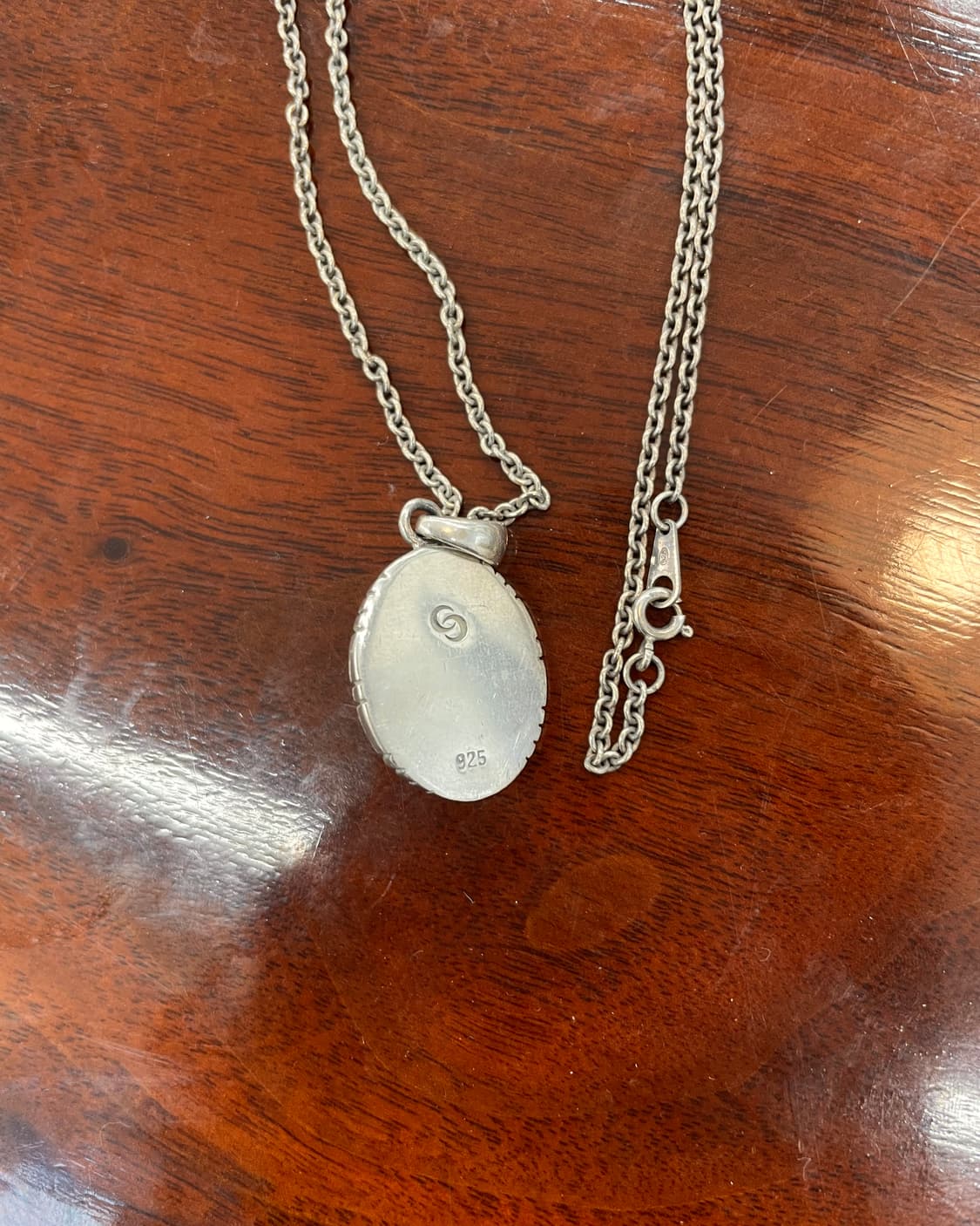 빈티지 925 실버 오닉스 목걸이 상품이미지6