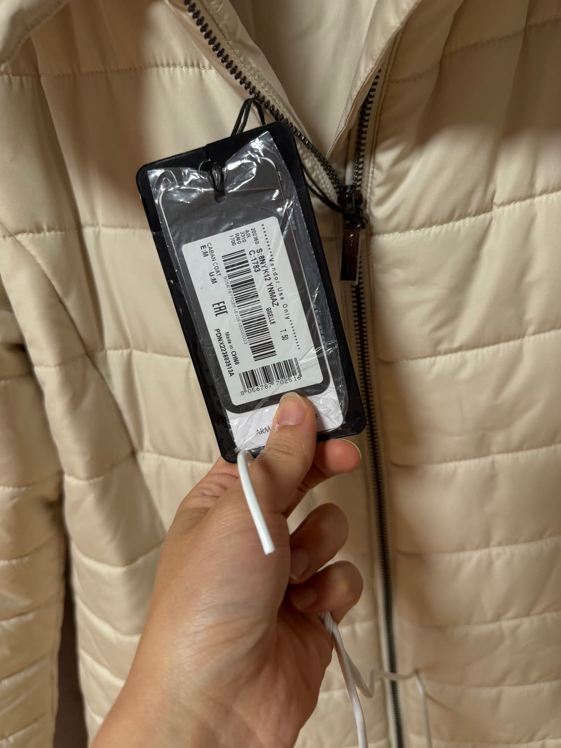 아르마니 익스 체인지 패딩 m 새상품 상품이미지9