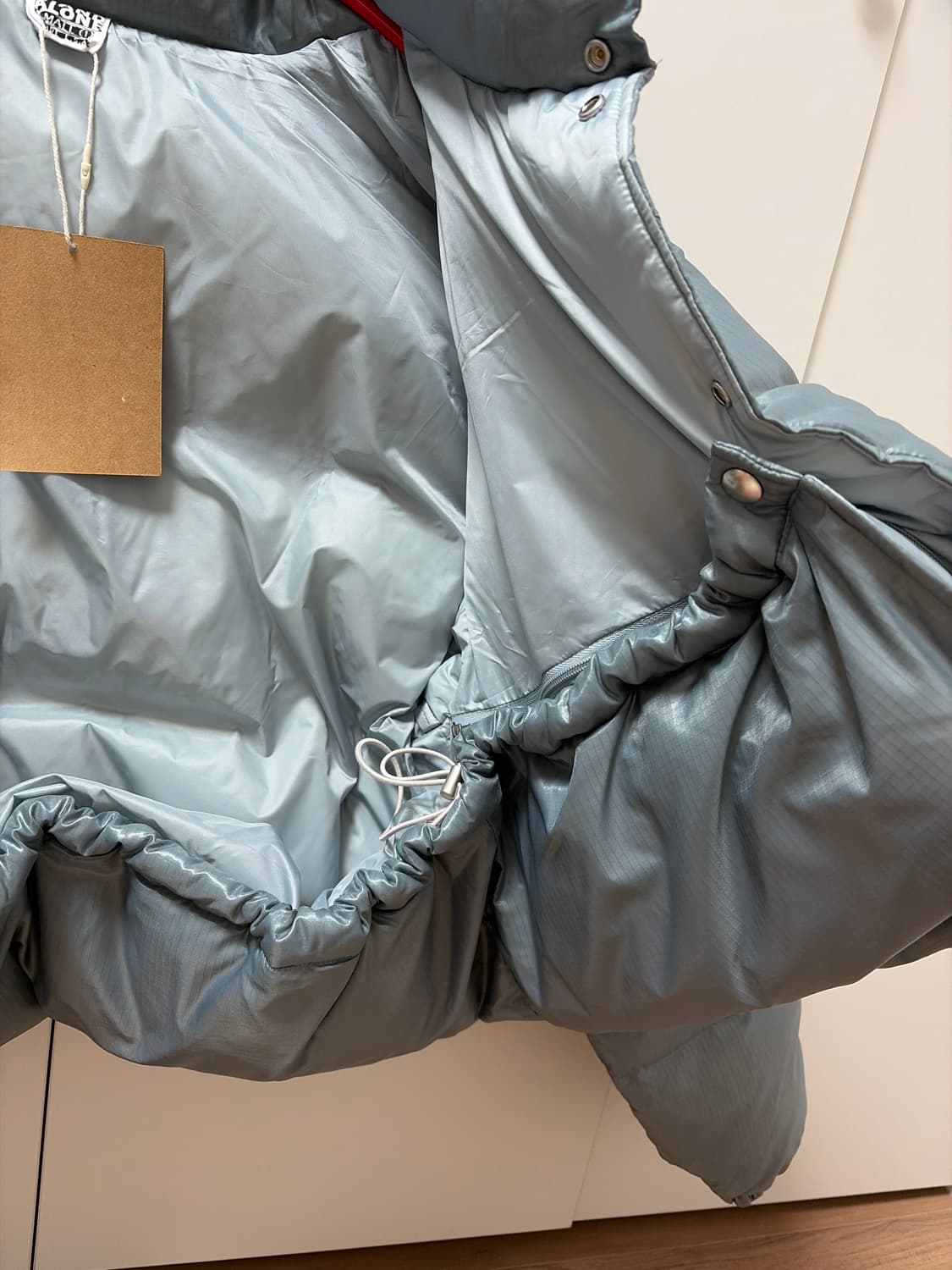 [새상품] 정가 98만원 스탠드얼론 거위털 패딩 다운 1사이즈 S-M 상품이미지4